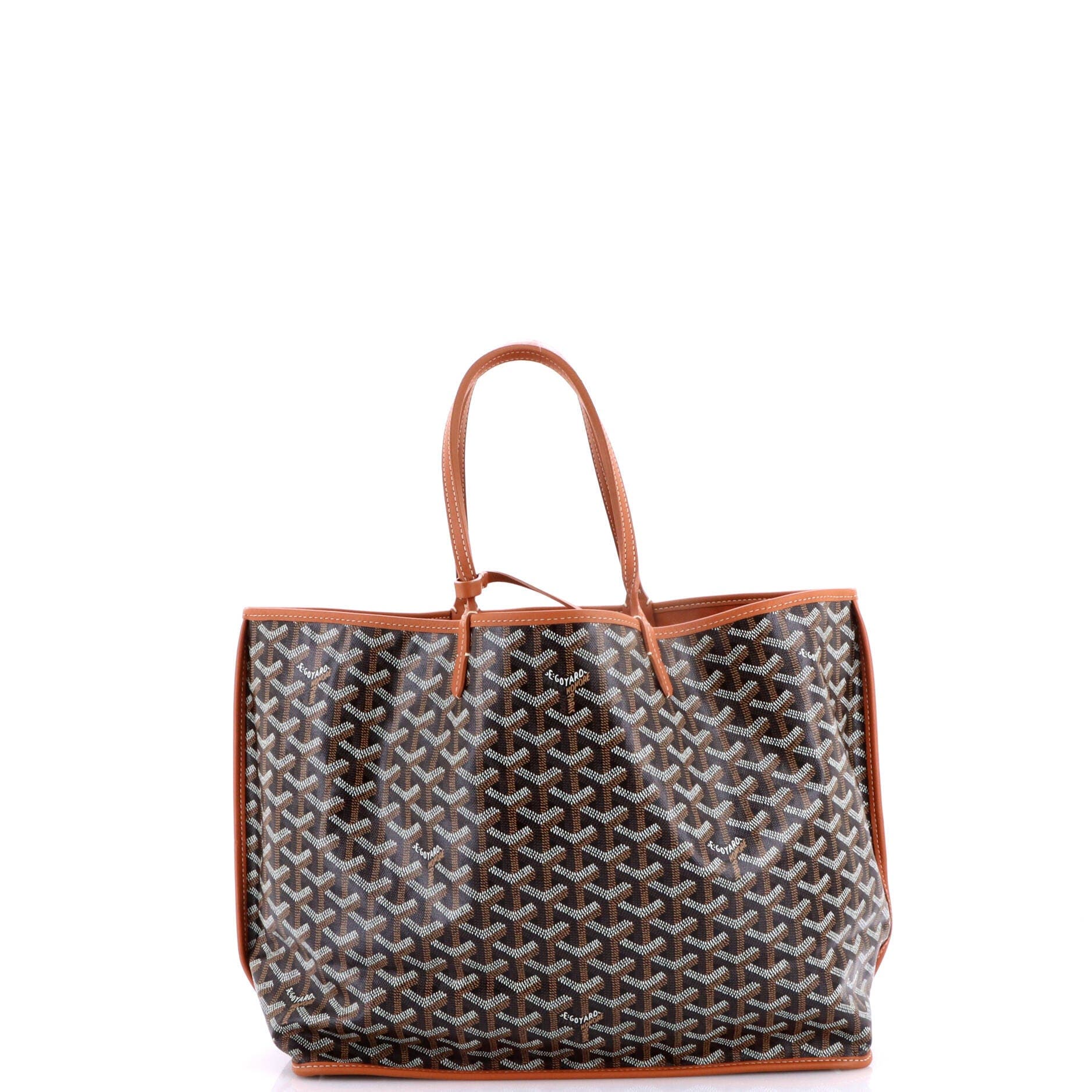 Anjou Reversible Tote Coated Canvas PM, Alternate, color, Brown