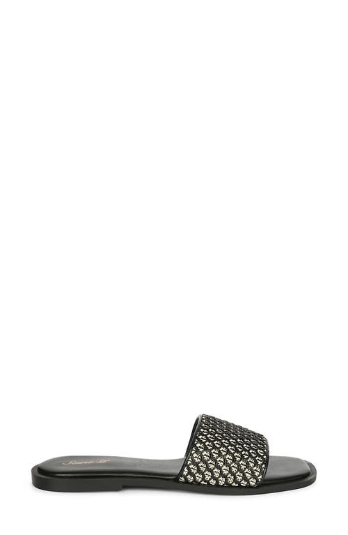 Saint G Oli Slide Sandal In Black