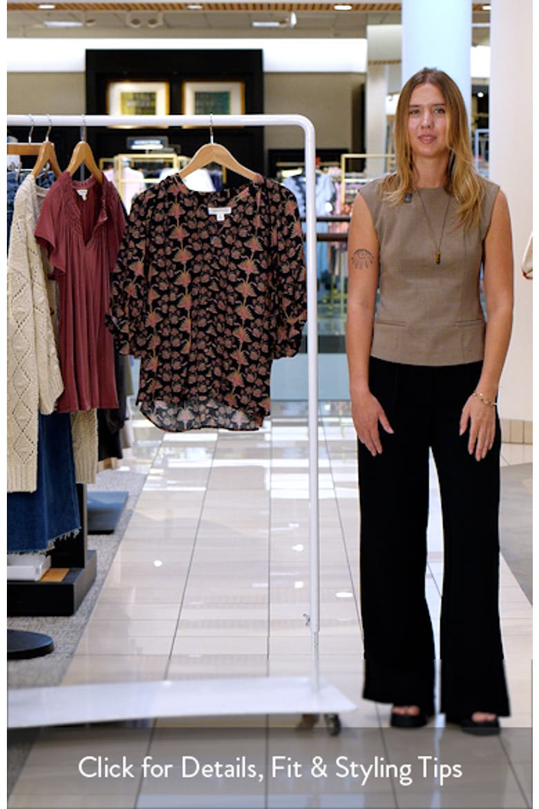 Raglan Sleeve Button-Up Shirt video