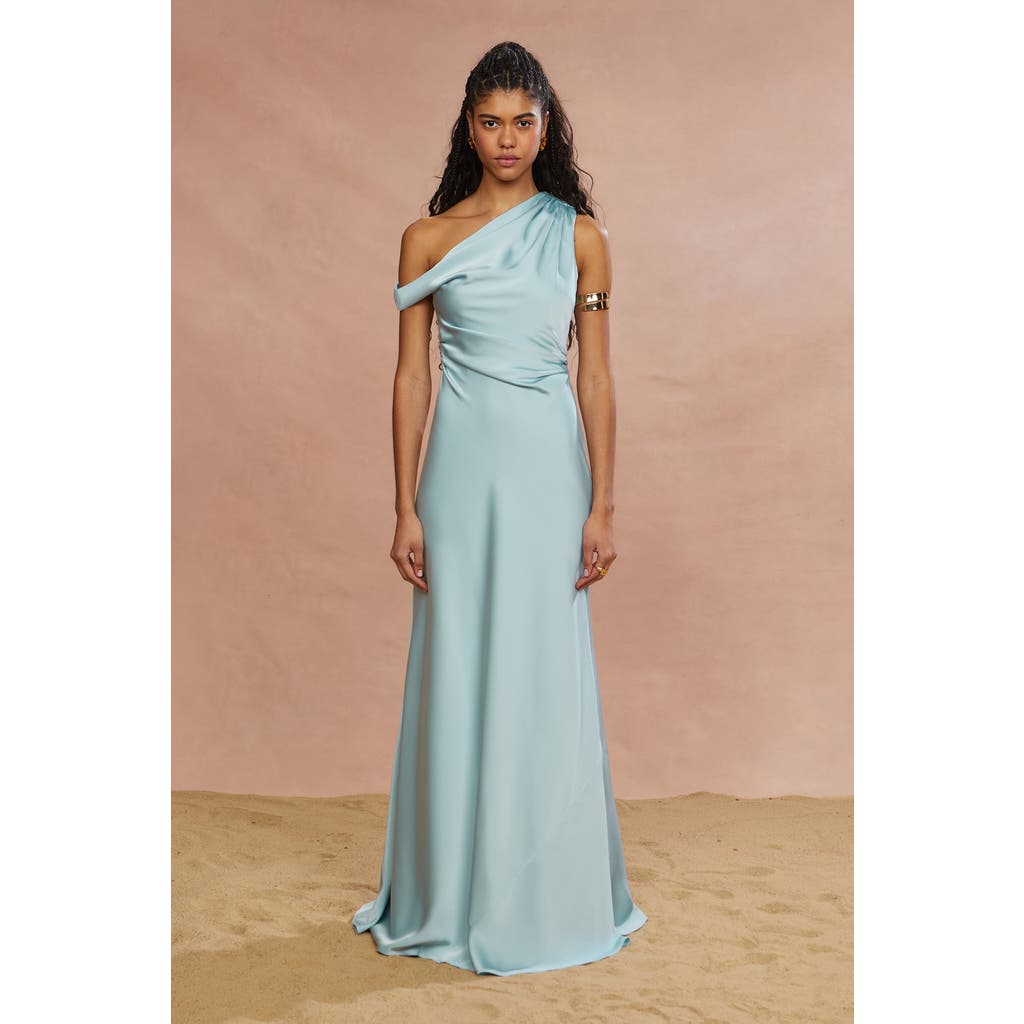 Amur Chloe Gown In Blue