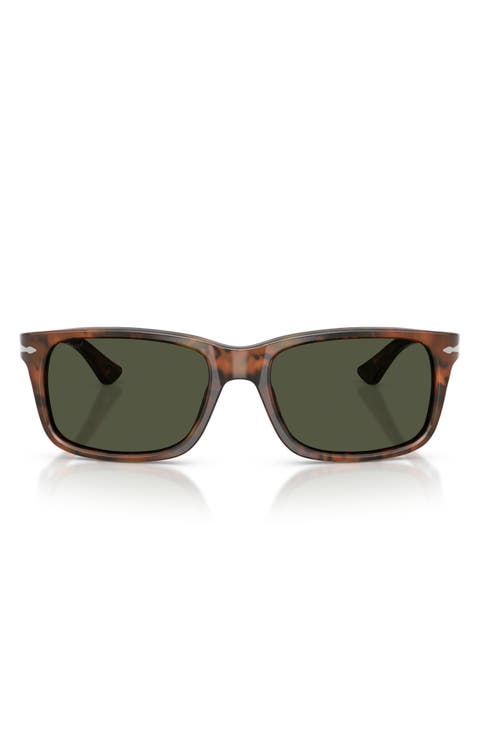 58mm Rectangular Sunglasses