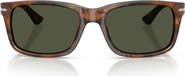 Persol 58mm Rectangular Sunglasses