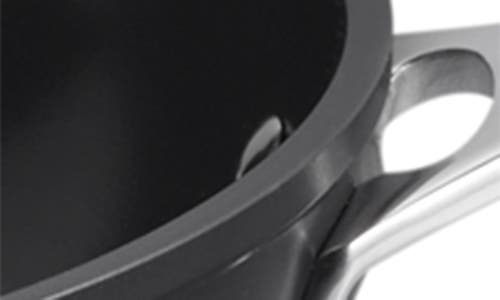 Le Creuset Essential Nonstick Ceramic 12-inch Deep Fry Pan In Black