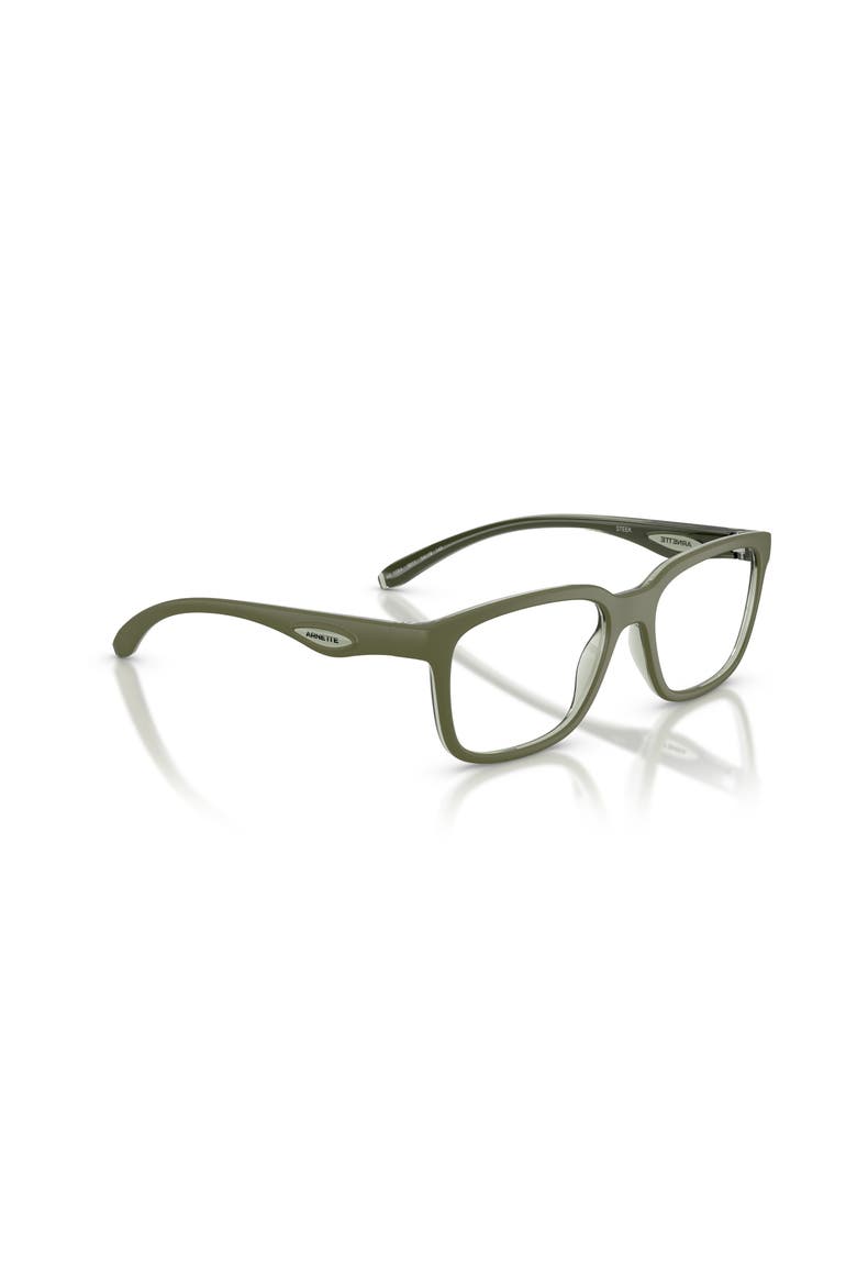 54mm Square optical glasses, Alternate, color, Green