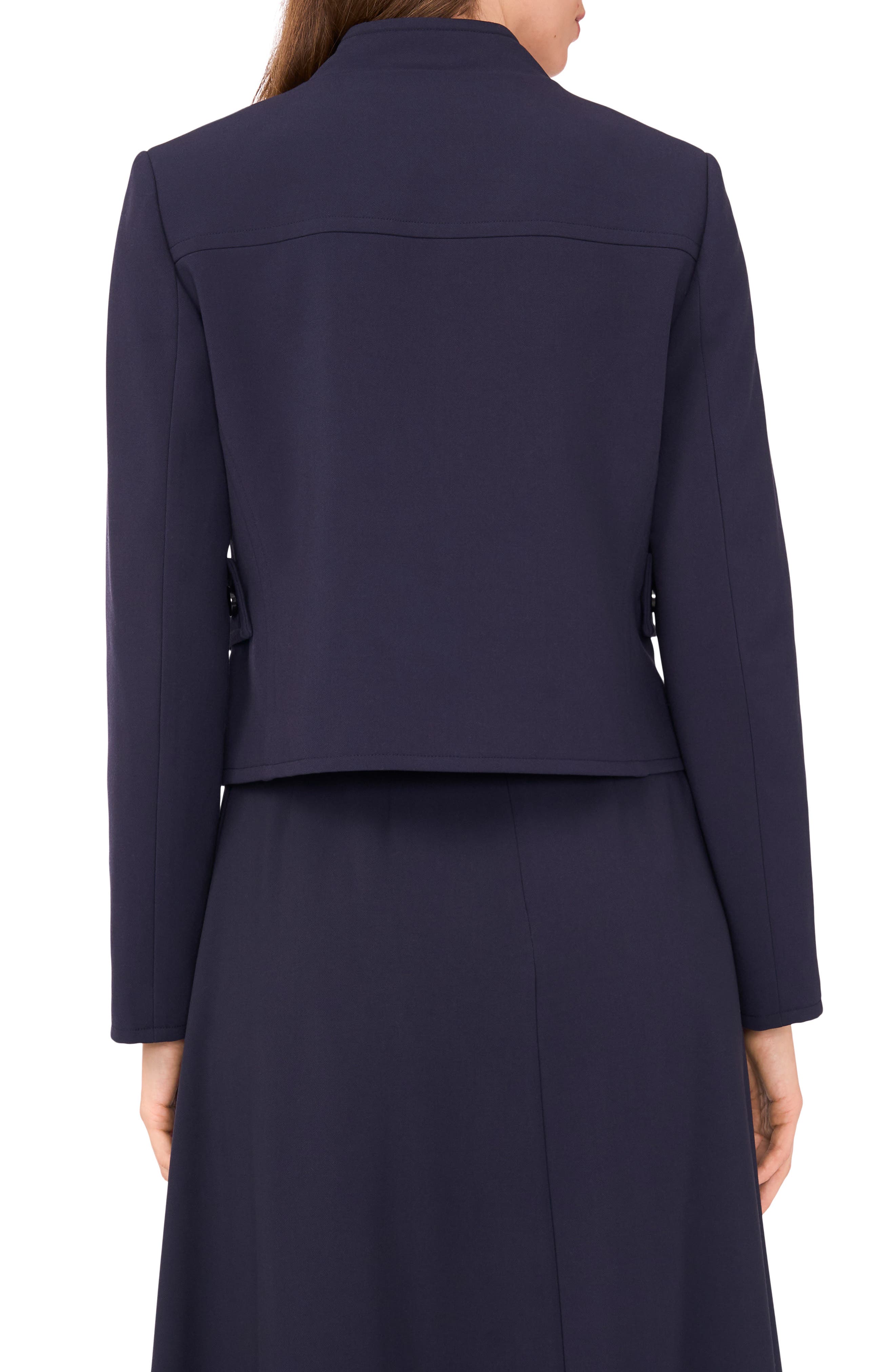 Double Breasted Crop Blazer - image 2