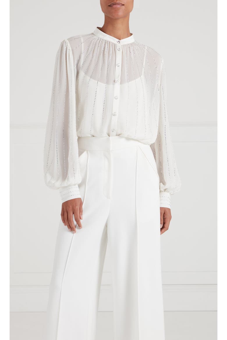 Villanelle Shirt, Main, color, Ivory