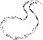REBL Flame Link Chain Necklace