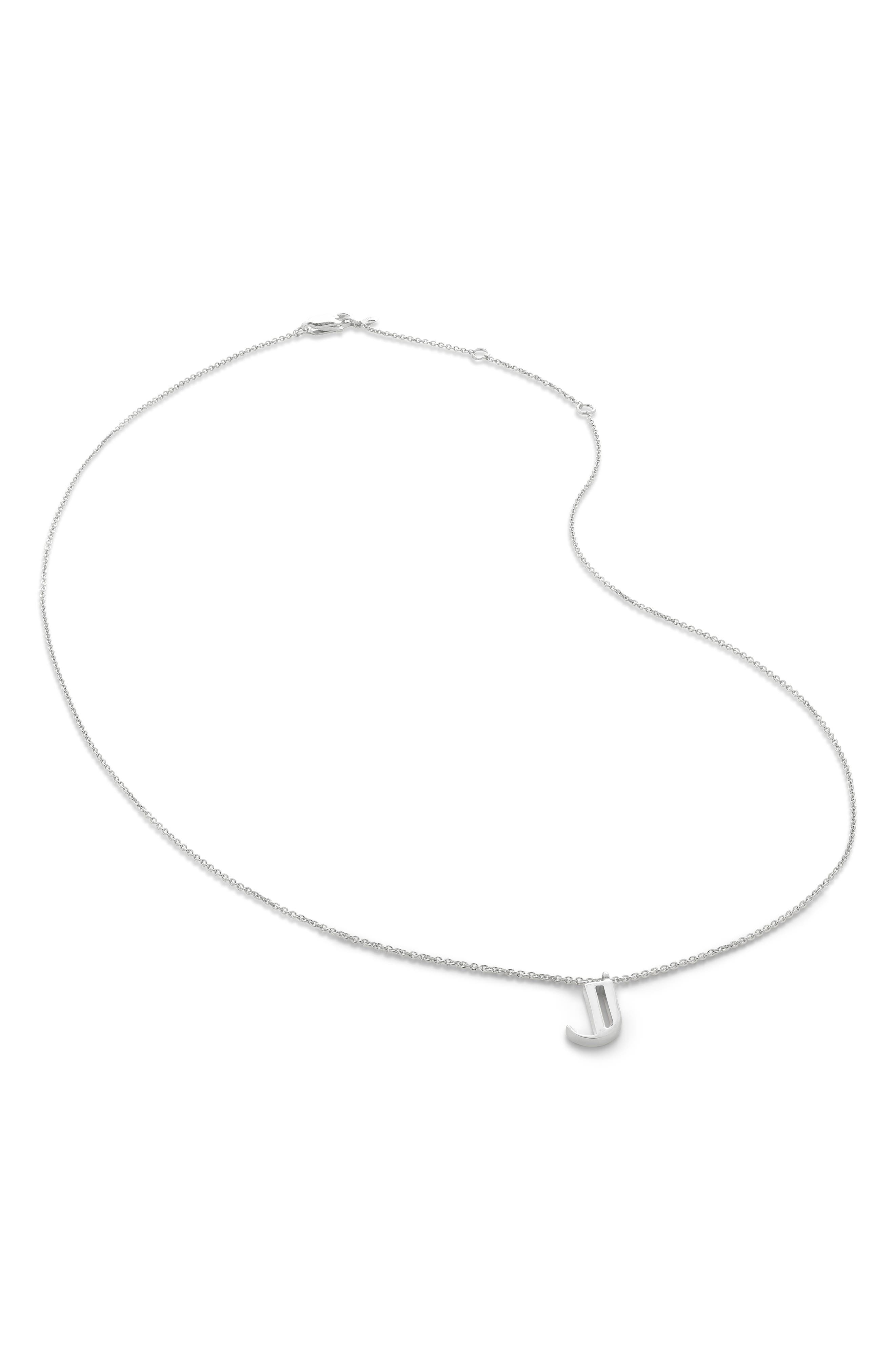 STERLING SILVER - J