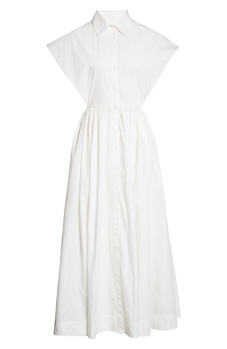 CO Sleeveless Cotton Blend Midi Dress, Alternate, color, 