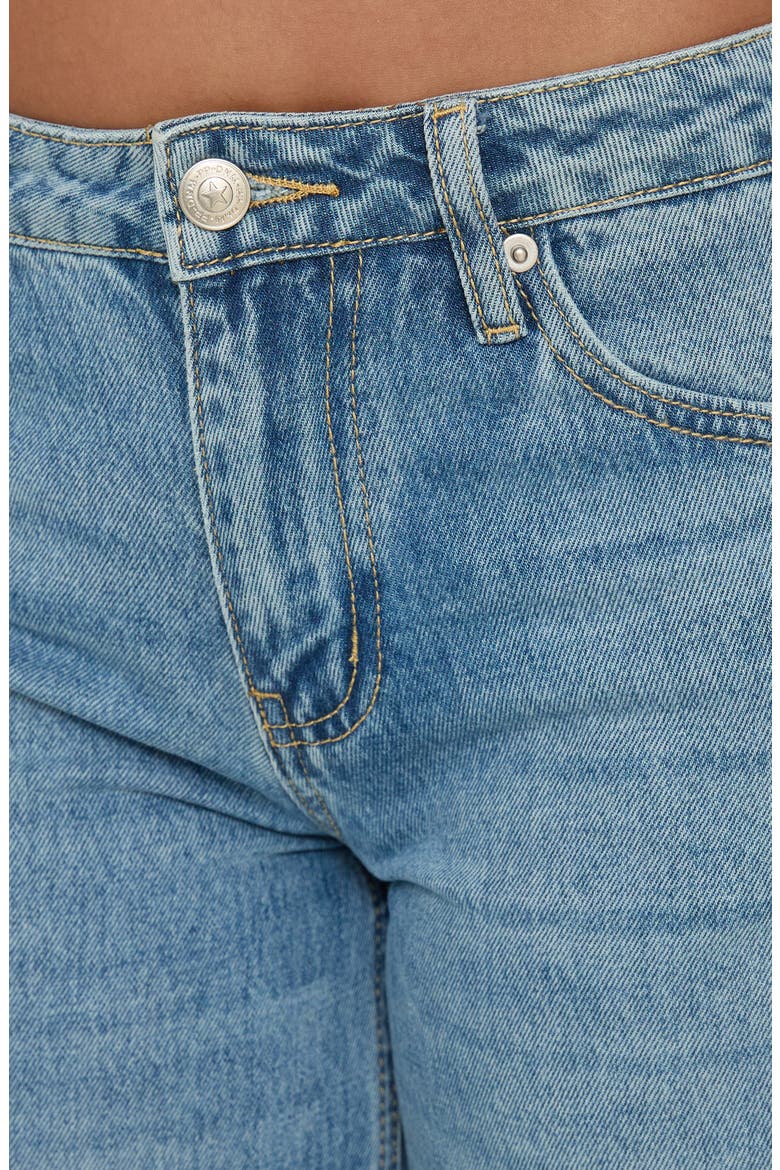 Darla Low Rise Straight Leg Jeans, Alternate, color, VINTAGE LIGHT BLUE