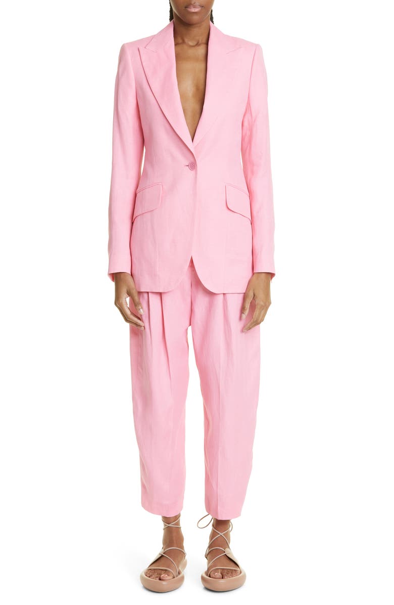 Stella McCartney Narrow Straight Leg Pants, Alternate, color,