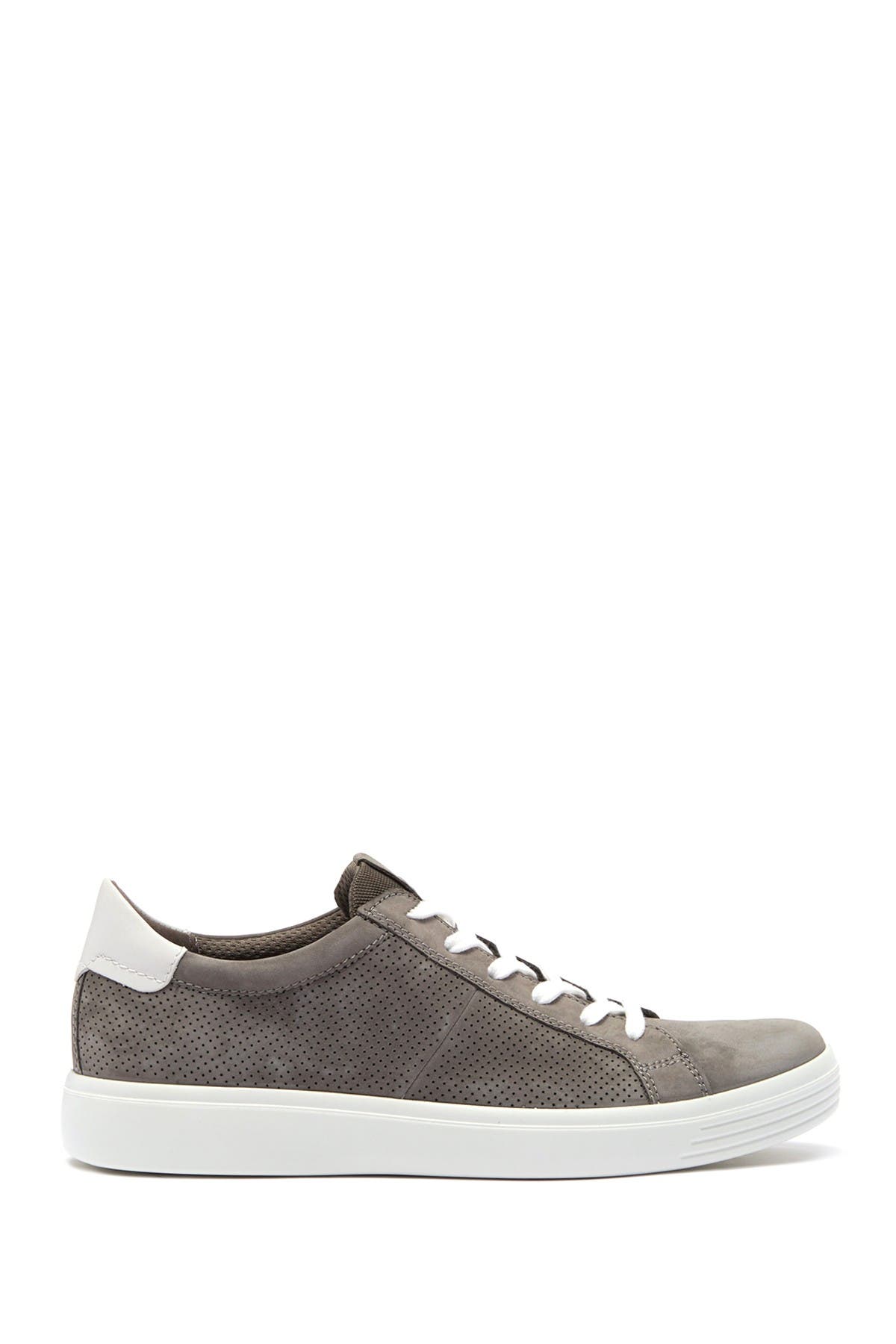 ECCO Soft Classic Summer Suede Sneaker, Alternate, color, 