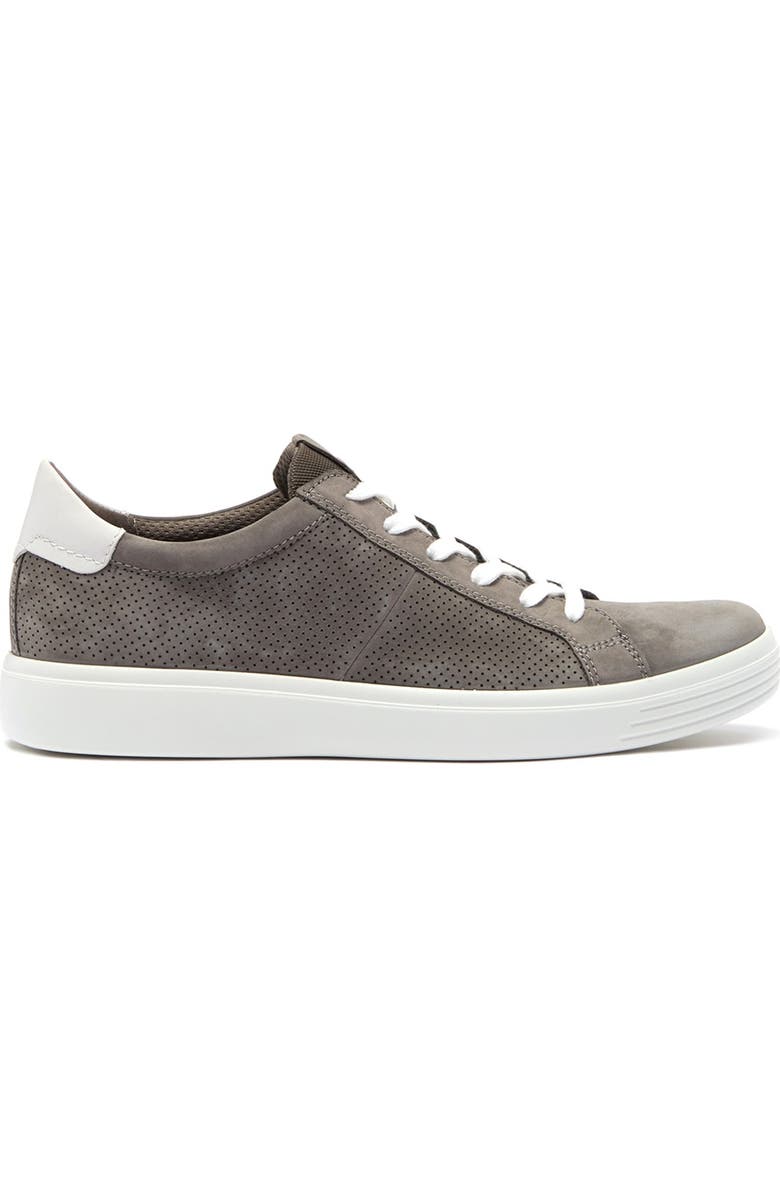 ECCO Soft Classic Summer Suede Sneaker, Alternate, color,