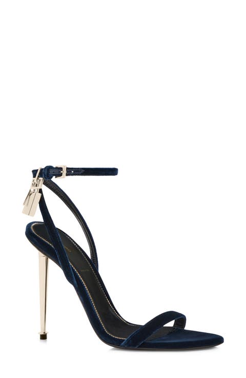 Padlock Ankle Strap Sandal (Women)
