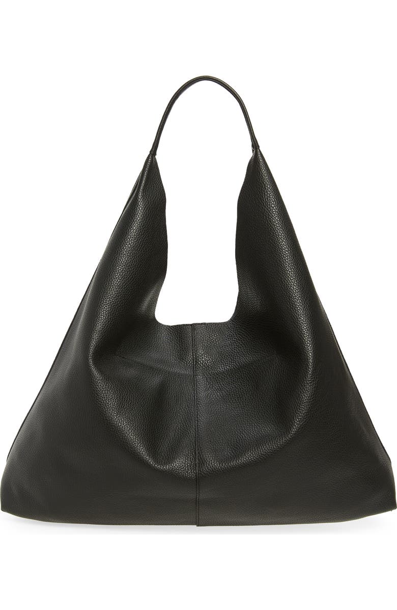 Kurt Geiger London Violet Leather Hobo Bag, Alternate, color,