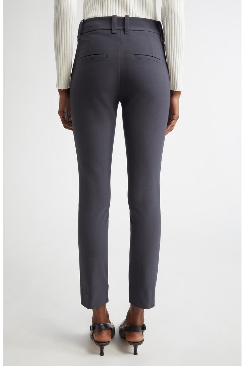 High Waist Crop Cigarette Pants, Alternate, color, GRAPHITE