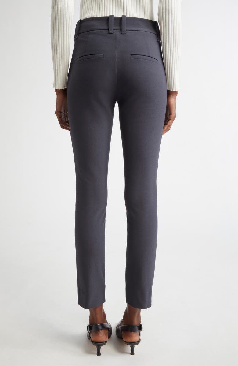Vince High Waist Crop Cigarette Pants, Alternate, color, Graphite