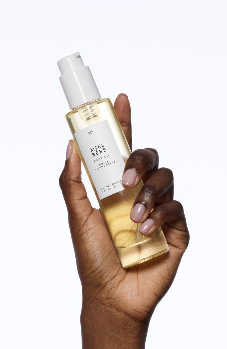 LE MONDE GOURMAND Miel Bébé Body Oil, Alternate, color,