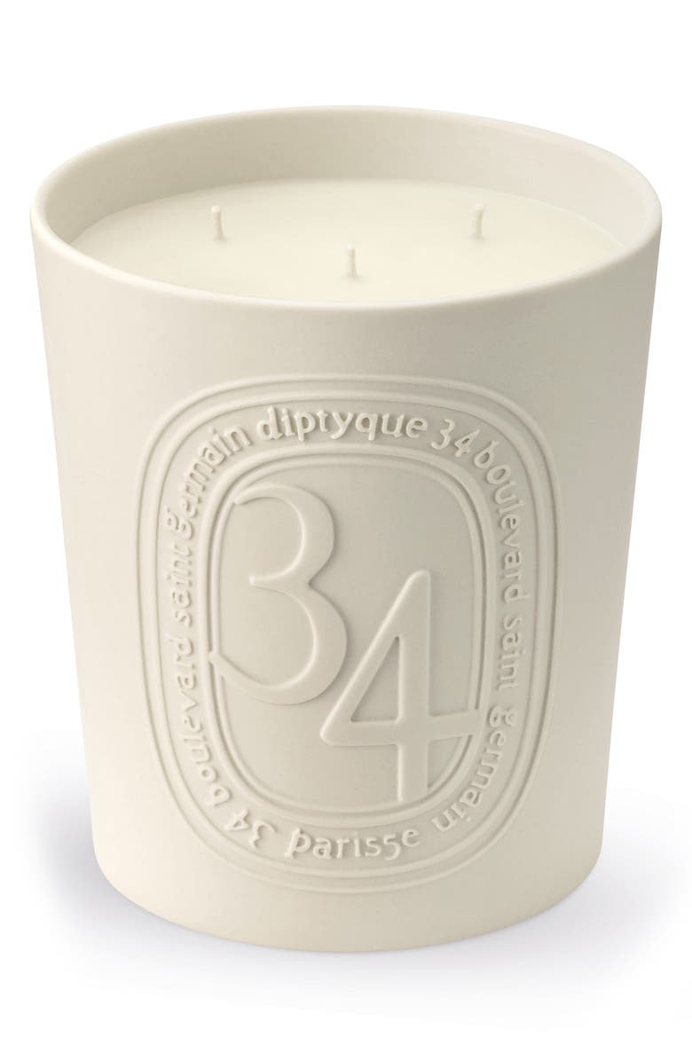 Diptyque 34 Boulevard Saint Germain Scented Candle, Alternate, color, 