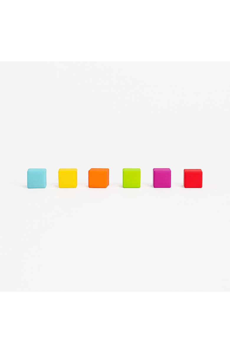 Molto Y Cia Play & Sense Funny Blocks, 12 Soft Sensory Building Blocks for Babies & Toddlers, Alternate, color, Multicolored