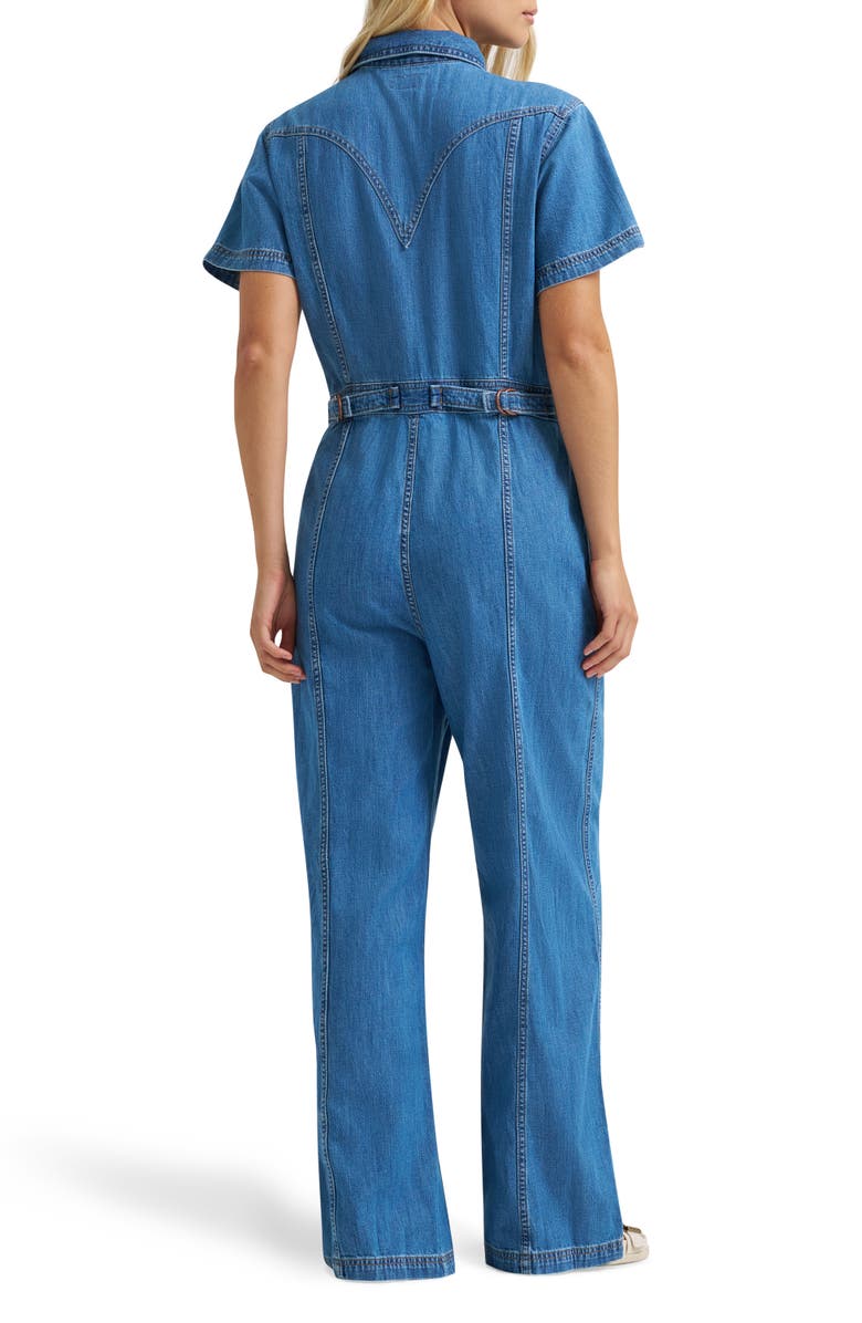 Wrangler Denim Jumpsuit, Alternate, color,