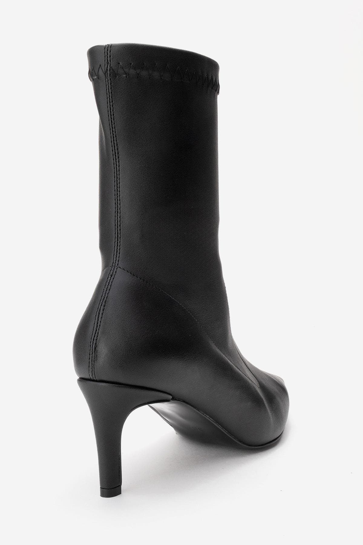 Rossano Stiletto Heel Boot, Alternate, color, Black