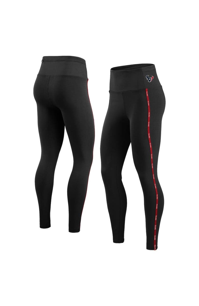 WEAR by Erin Andrews Women's WEAR by Erin Andrews Black Houston Texans Full-Length Leggings, Main, color,