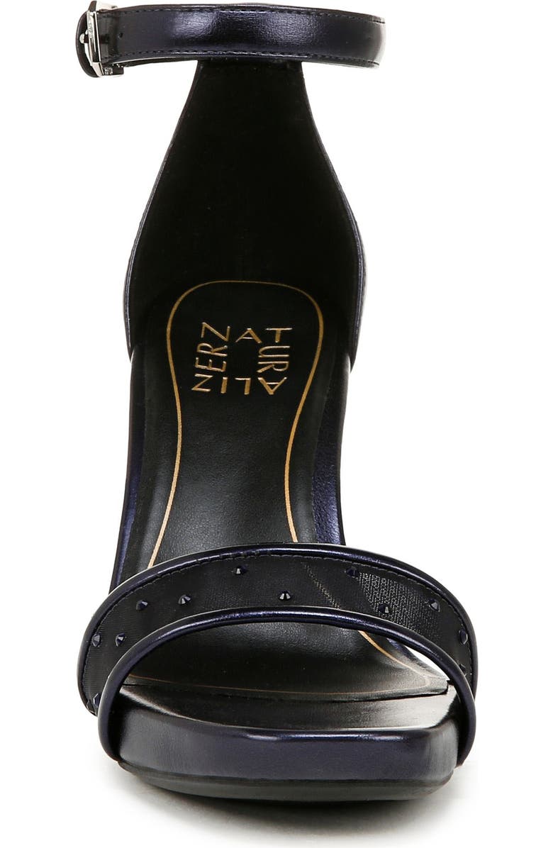 Naturalizer Joy Studded Ankle Strap Sandal, Alternate, color, Midnight Blue