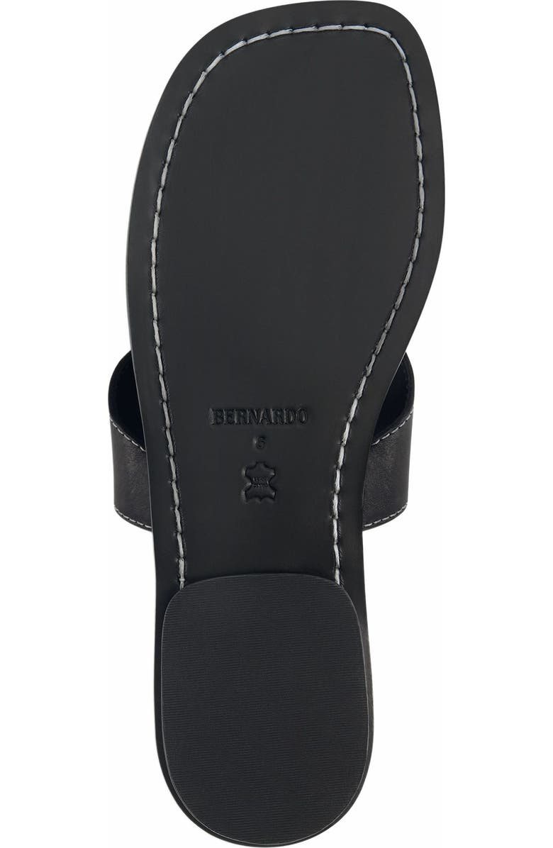 Bernardo 1946 Footwear Agora Thong Sandal, Alternate, color, Black