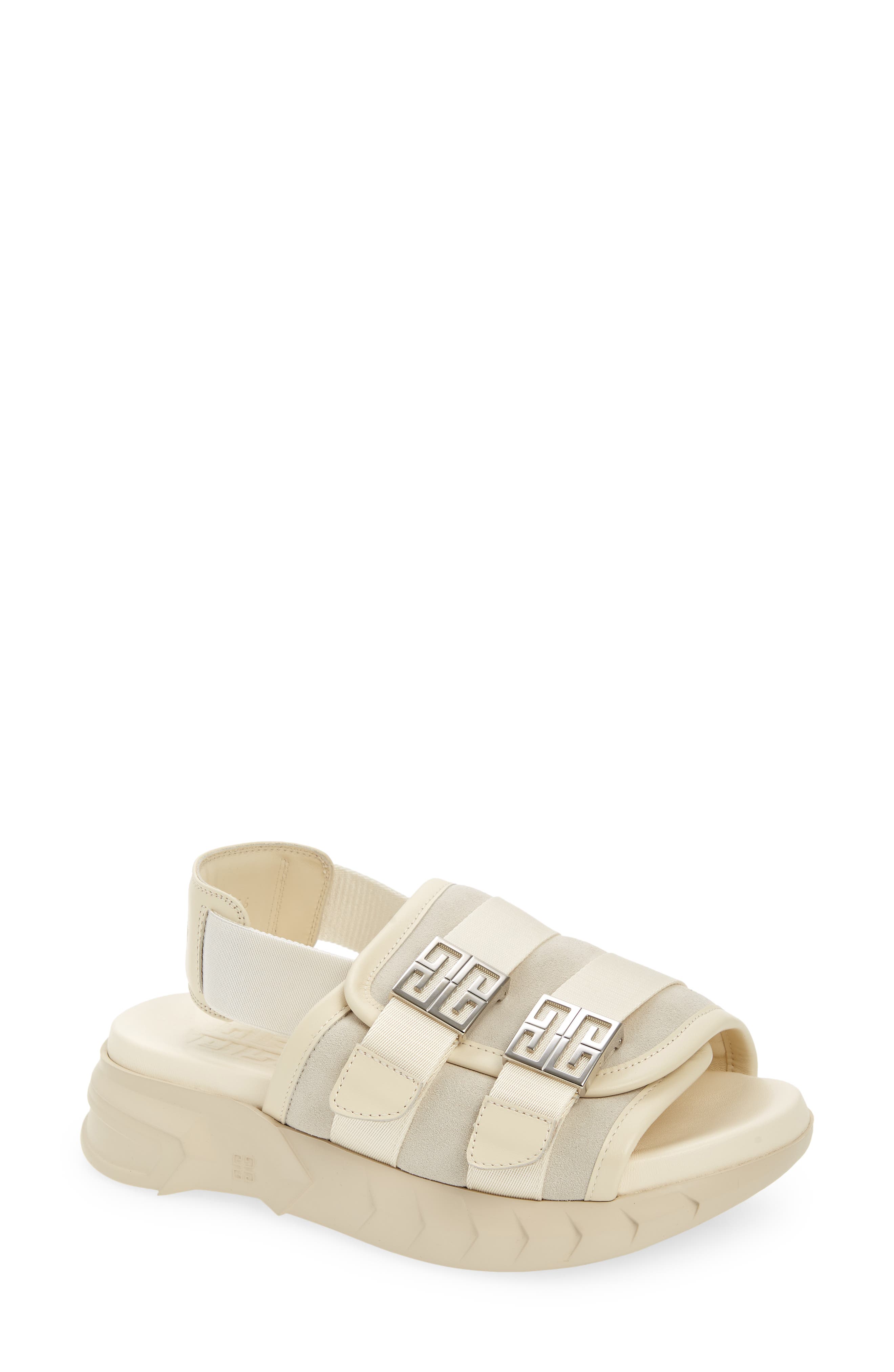 Marshmallow Slingback Sandal, Main, color, OFF WHITE