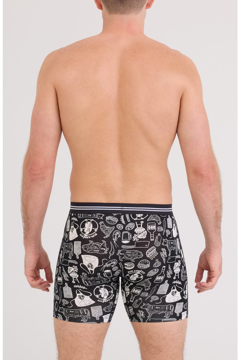 Vibe Xtra Soft Comfort Boxer Briefs, Alternate, color, BUN APPETIT-BLACK