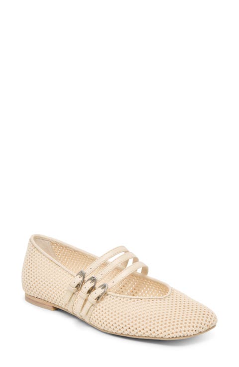 Women's Mesh Mary Jane Flats | Nordstrom