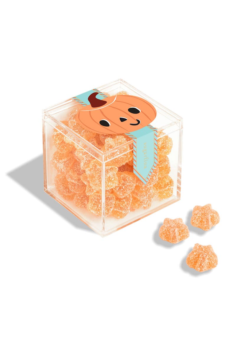 sugarfina Pumpkin Super Sour Stars Set of 4 Candy Cubes, Alternate, color, 
