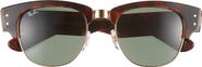 Ray-Ban Mega Clubmaster 53mm Square Sunglasses