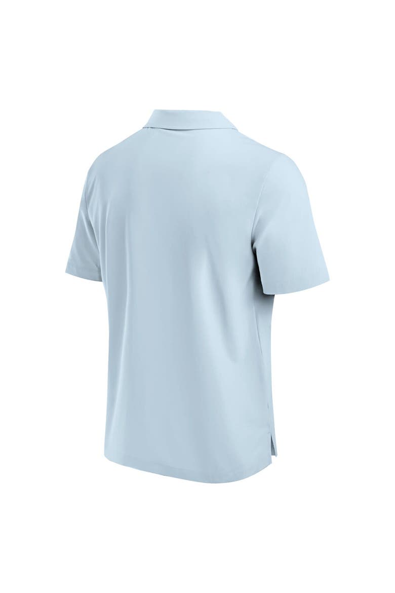 Men's Fanatics Light Blue Los Angeles Chargers Front Office Button-Up Shirt, Alternate, color, Light Blue
