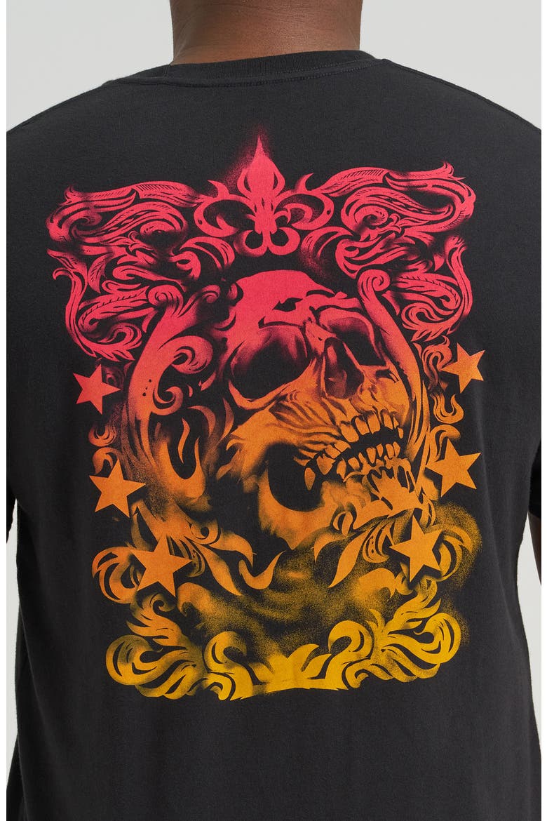 Logo Graphic T-Shirt, Alternate, color, JET BLACK