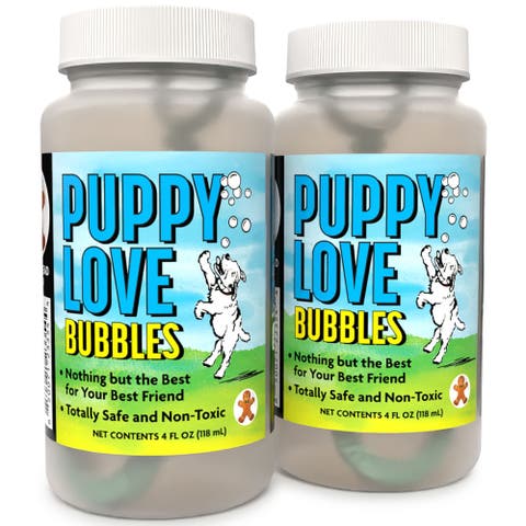 Puppy Love Bubbles Gingerbread Scented 2 Pack