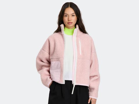 Simcoe Zip Up Fleece Jacket White Disc