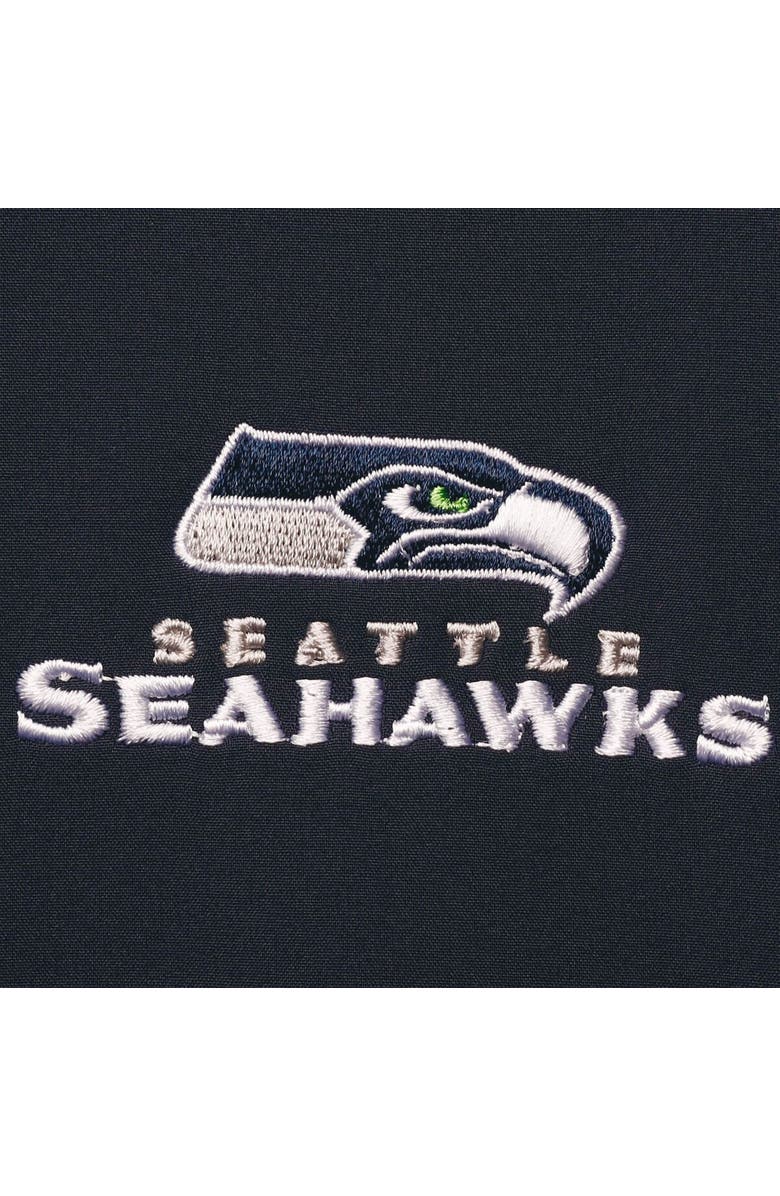 DUNBROOKE Men's Dunbrooke College Navy/Neon Green Seattle Seahawks Big & Tall Alpha Full-Zip Hoodie Jacket, Alternate, color, Navy