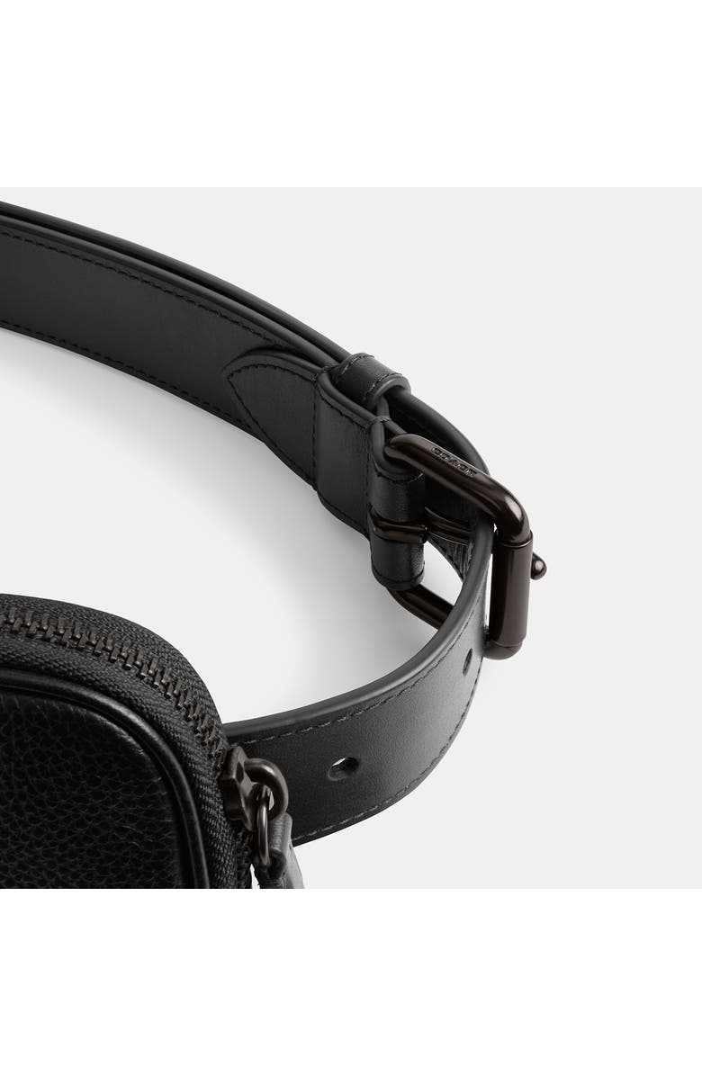 COACH Pebble Leather Belt Bag, Alternate, color,