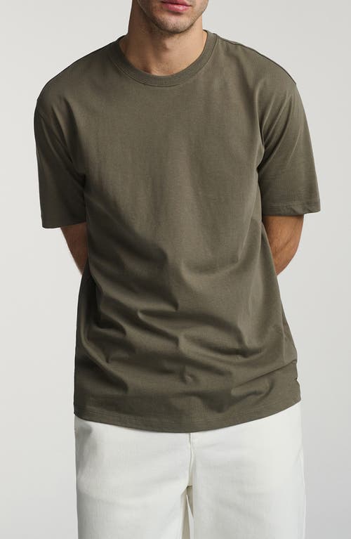 Mavi Jeans Relaxed Fit Cotton T-shirt In Green