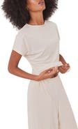 MINT VELVET Jersey Ruched Tie Detail Top
