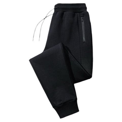 Mens Ultra Soft Singe Pack Zipper Pocket Fleece Jogger