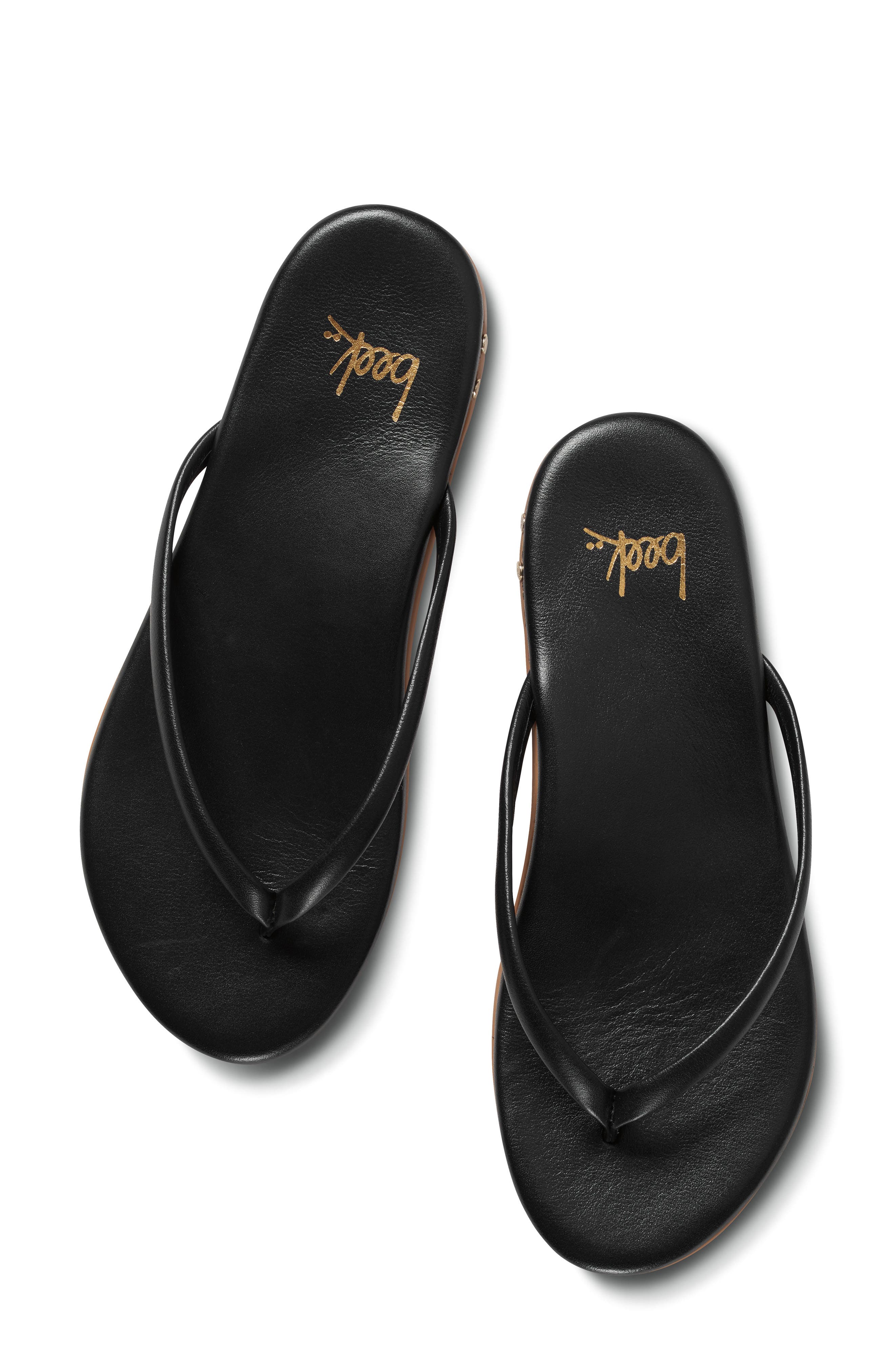 Beek Sunbeam Flip Flop, Alternate, color, Black