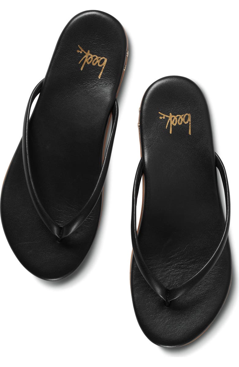 Beek Sunbeam Flip Flop, Alternate, color, Black