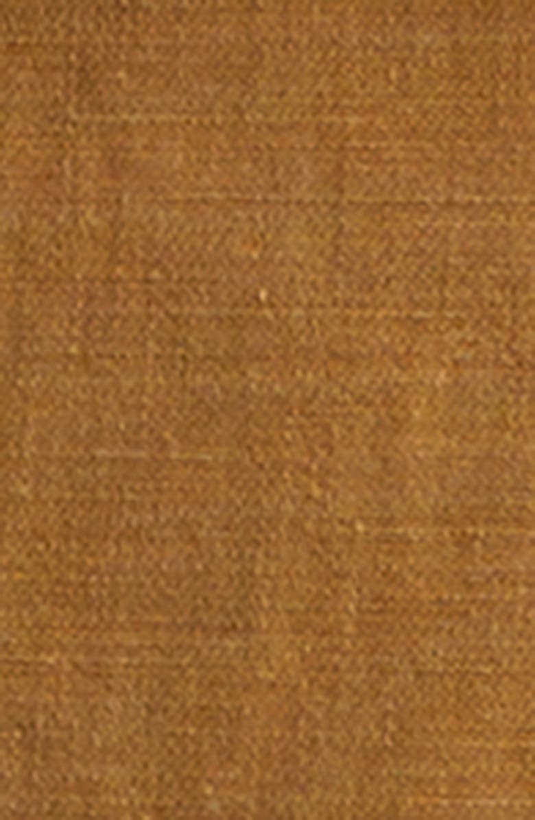 Burberry Isabella Peplum Trench Jacket, Alternate, color, Teak Brown