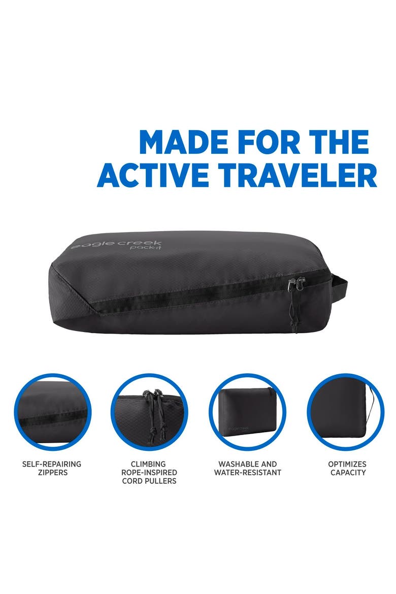 Pack-It Isolate Medium Cube, Alternate, color, Black