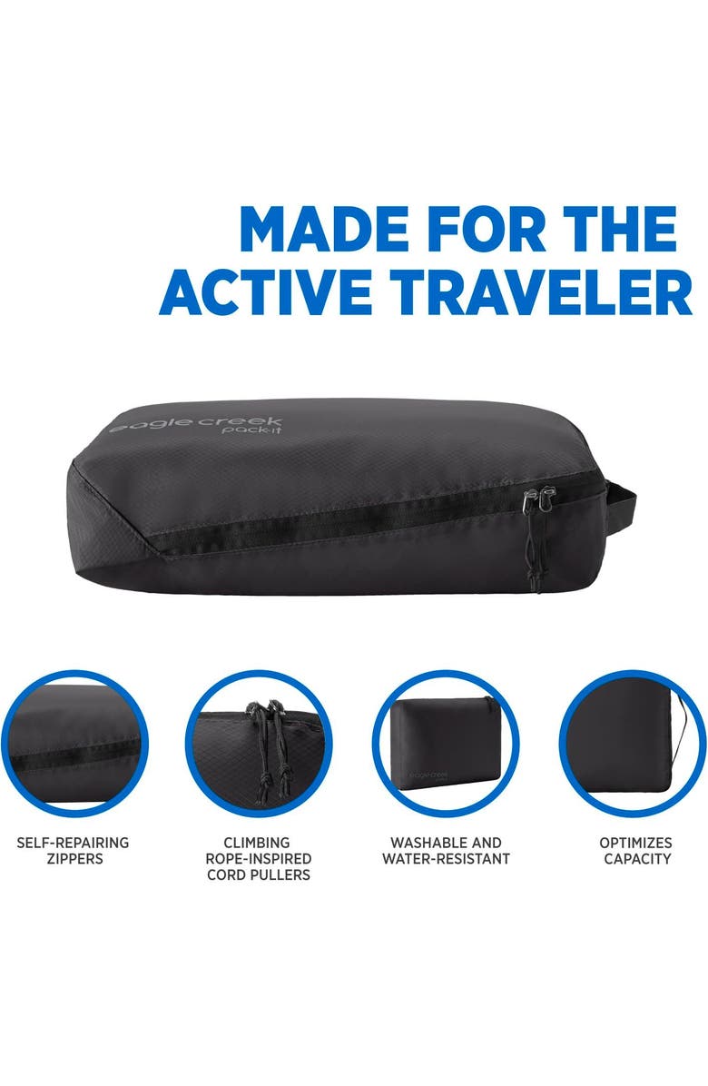 EAGLE CREEK Pack-It Isolate Medium Cube, Alternate, color, Black