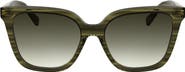 Longchamp Le Pliage 55mm Gradient Butterfly Sunglasses