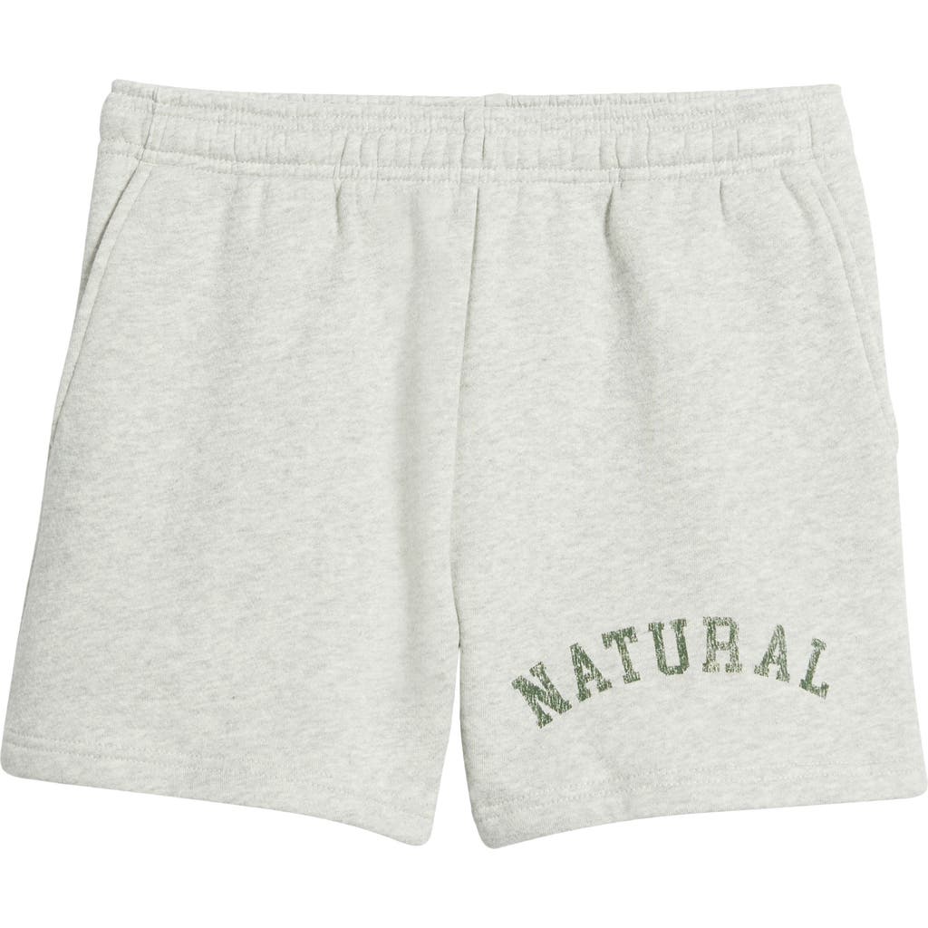 Museum Of Peace And Quiet Museum Of Peace & Quiet Arch Pigment Dyed Quarter Zip Graphic Sweat Shorts